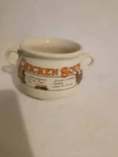 Set de 4 tazones de sopa de cerámica decorativa - miniatura 4