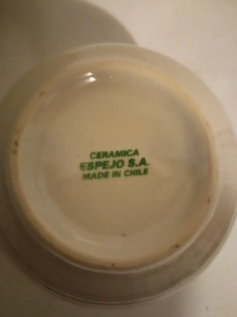 Set de 4 tazones de sopa de cerámica decorativa - 5