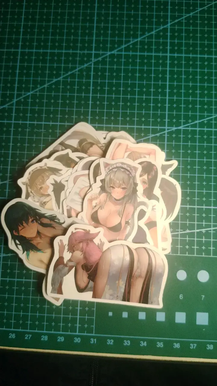 Set de stickers anime para decoración - 2