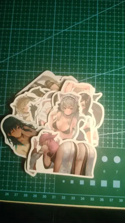 Set de stickers anime para decoración - miniatura 2