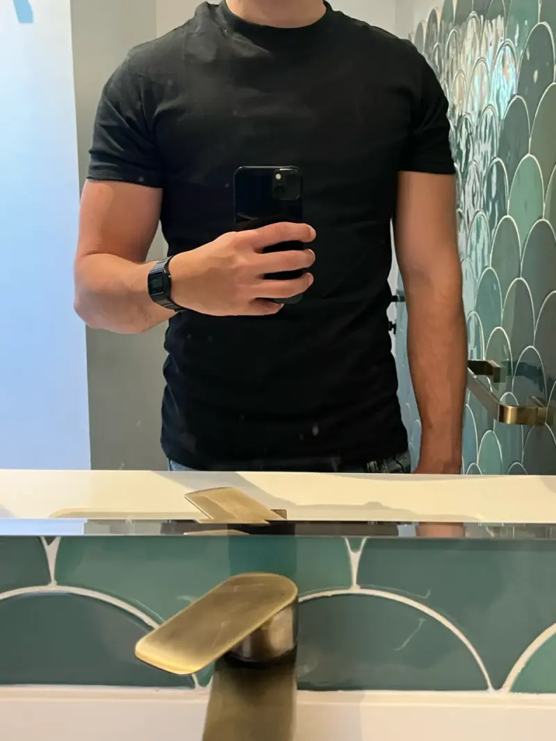 Poleras Slim Basicas 100% Algodon - 6