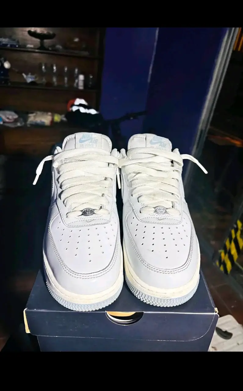 Zapatillas deportivas blancas Nike Air Force - 3