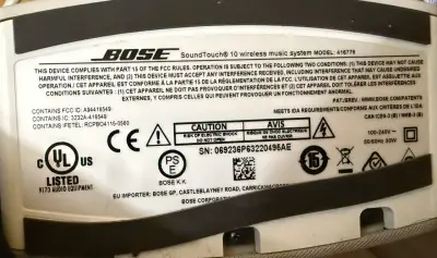 Parlante inalámbrico Bose con Bluetooth y AUX - miniatura 5