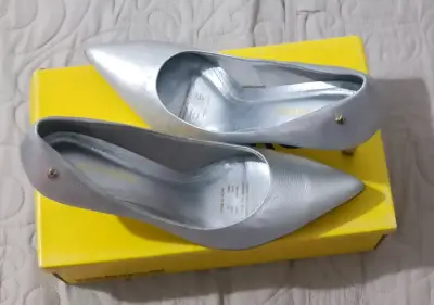 Zapatos de Cuero Plateados Bottero - miniatura 2
