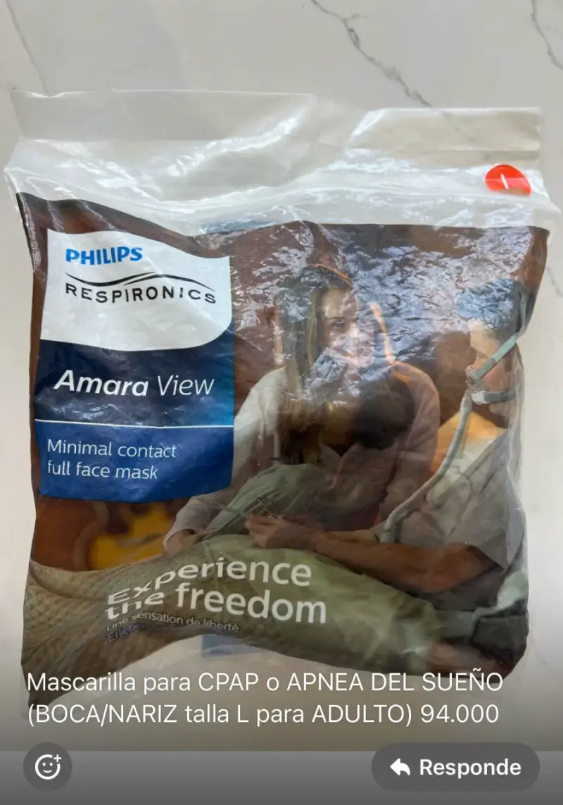 Mascarilla CPAP Philips Respironics Amara View - 2