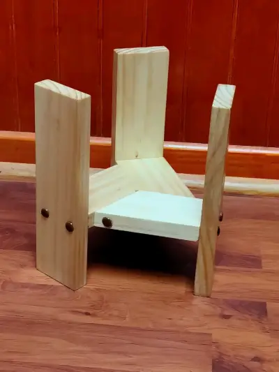 Soporte de madera para macetas - miniatura 1