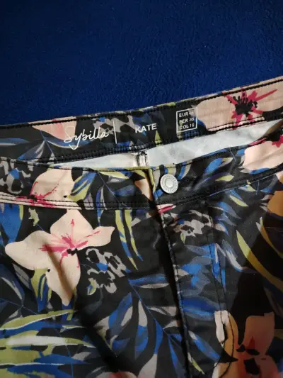 Pantalones florales mujer Sybilla Kate - miniatura 2