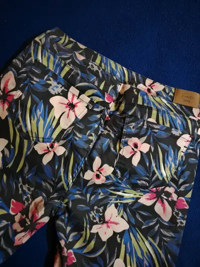 Pantalones florales mujer Sybilla Kate - miniatura 3