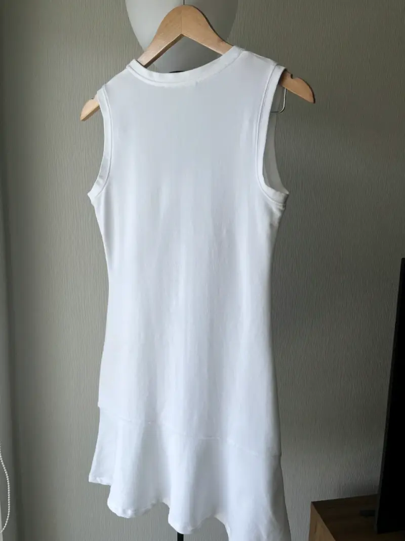 Vestido Love Moschino blanco con bordados - 4