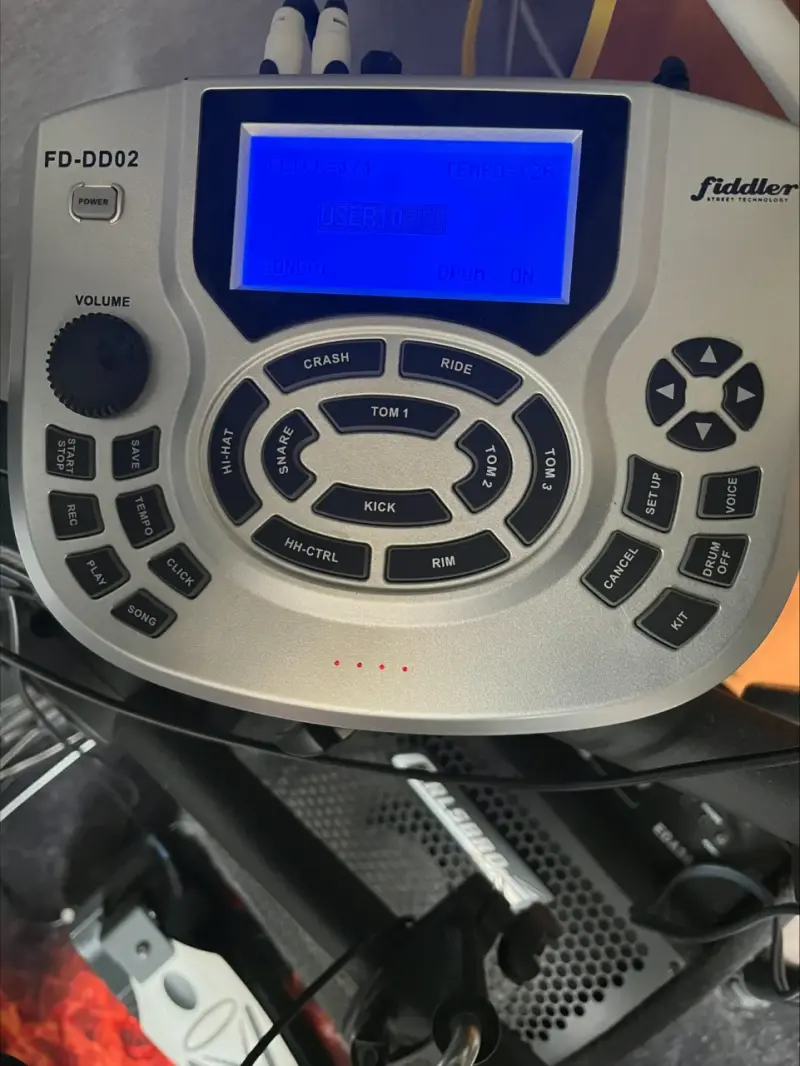 BATERÍA ELECTRÓNICA FIDDLER FD-DD02 🥁 ¡Como nueva, - 2