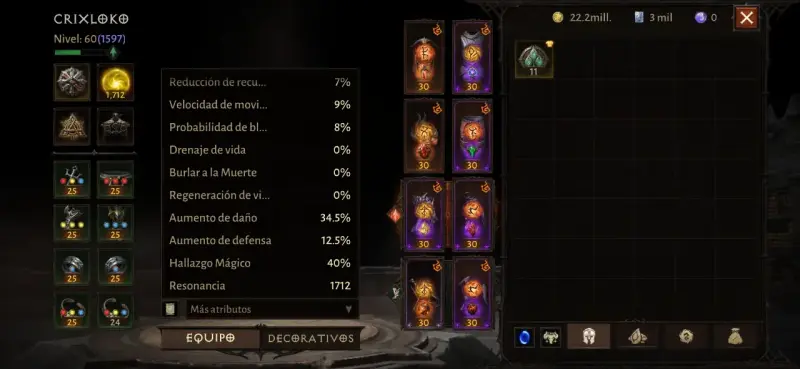 cuenta de diablo immortal - 1