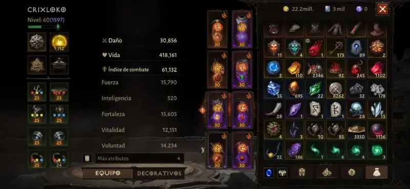 cuenta de diablo immortal - 5