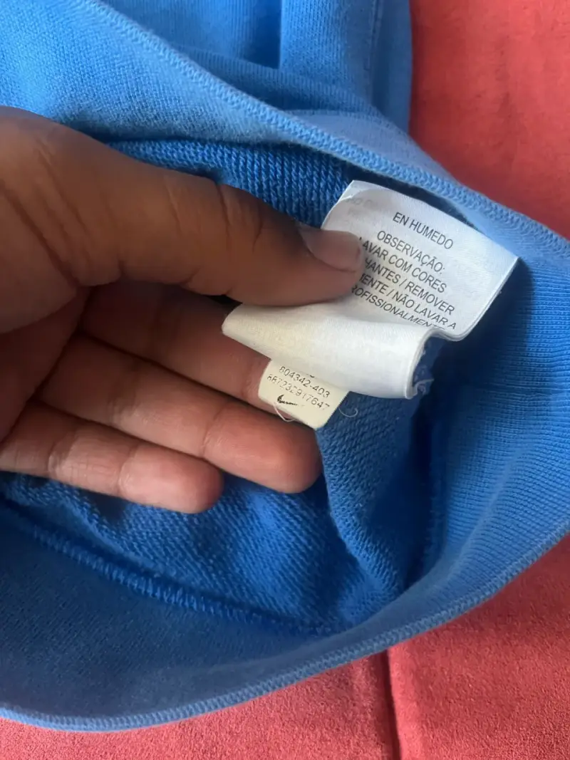 Polerón Nike originalazul para hombre - 4
