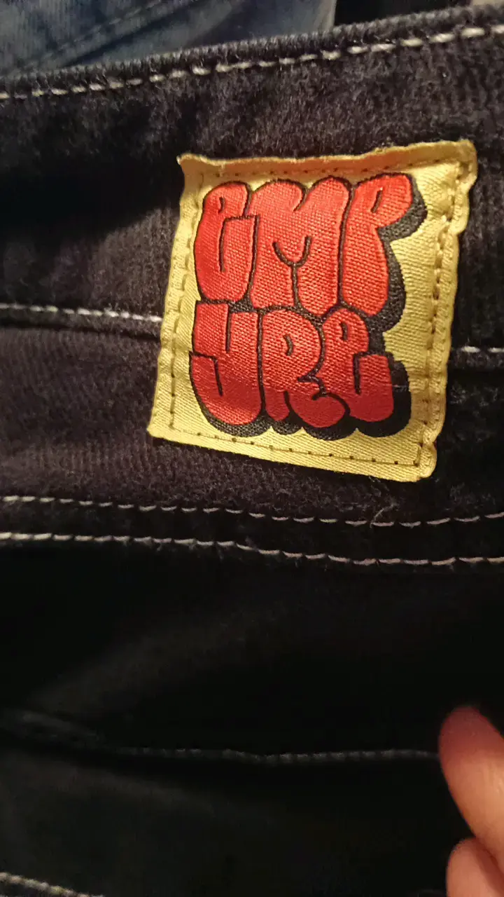 Pantalones de trabajo negros con costuras ref - 2