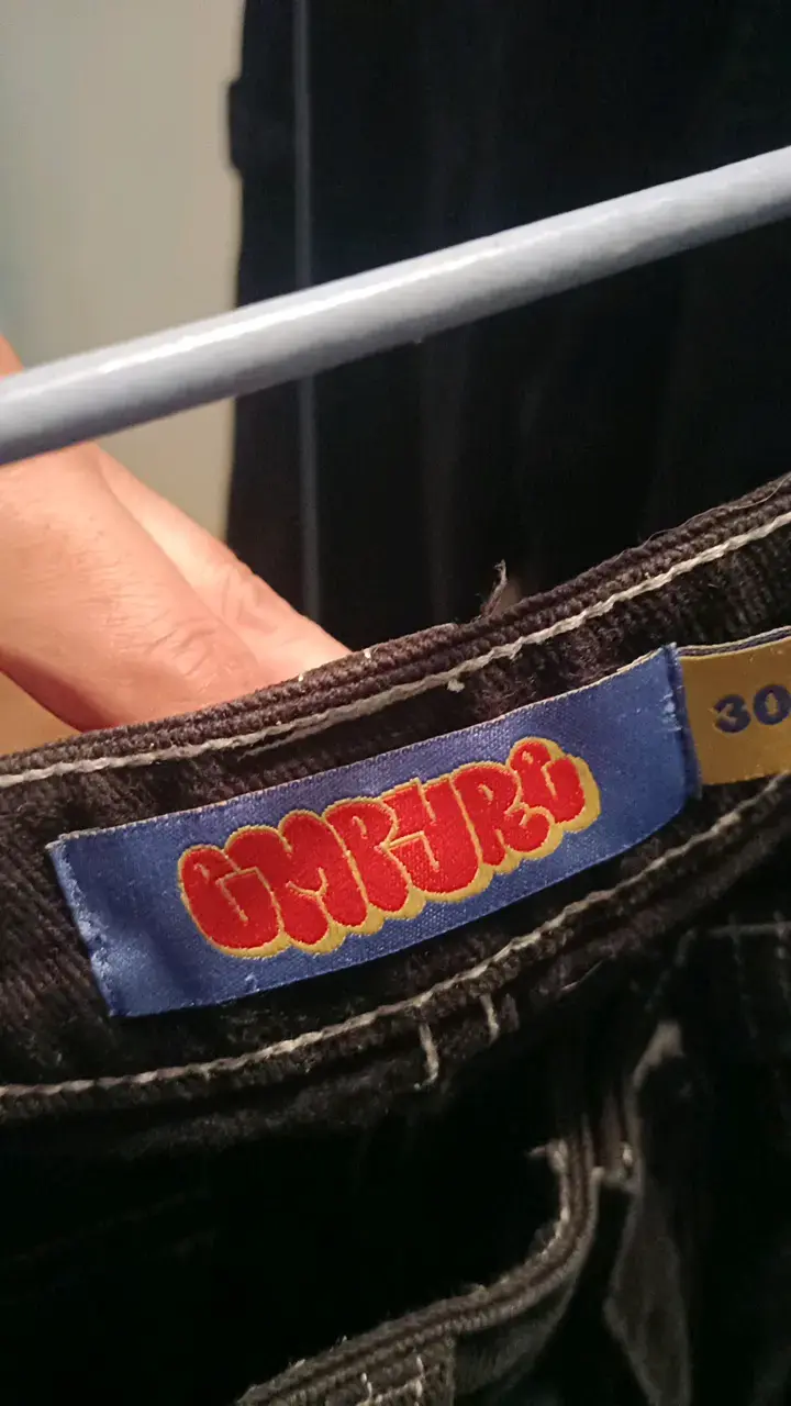Pantalones de trabajo negros con costuras ref - 3