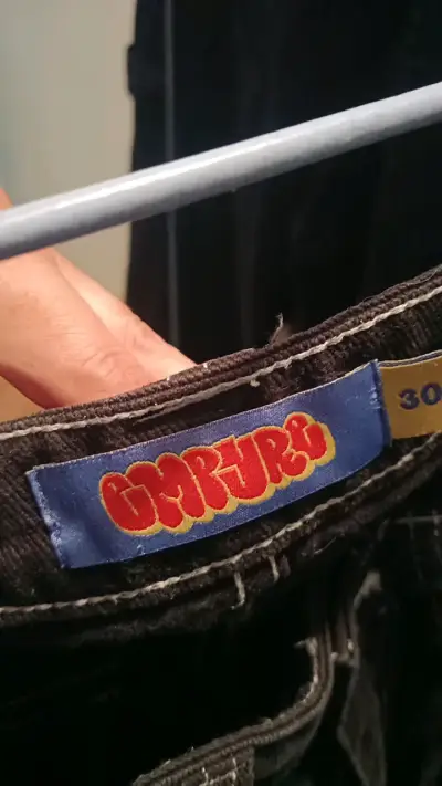 Pantalones de trabajo negros con costuras ref - miniatura 3