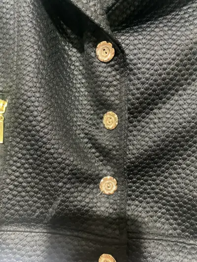 Chaqueta negra juvenil - miniatura 3