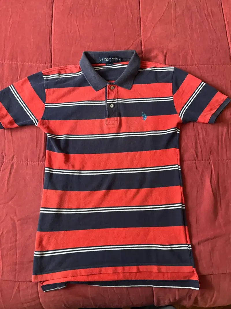 Polera Polo Rayada U.S. Polo Assn. Talla M - 2