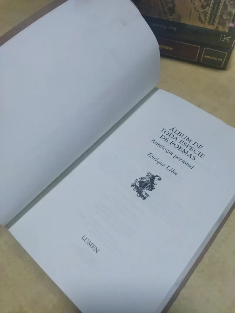Álbum de Toda Especie de Poemas, Enrique Lihn - 2