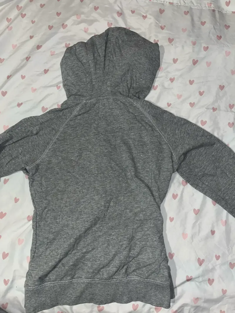Polerón con capucha gris Aeropostale para mujer XS - 3