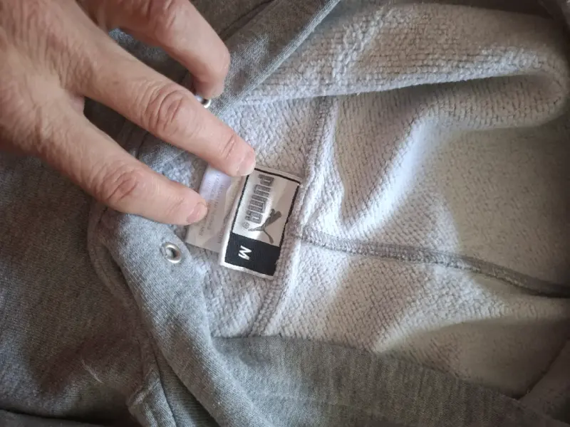 Polerón gris PUMA talla M - 4