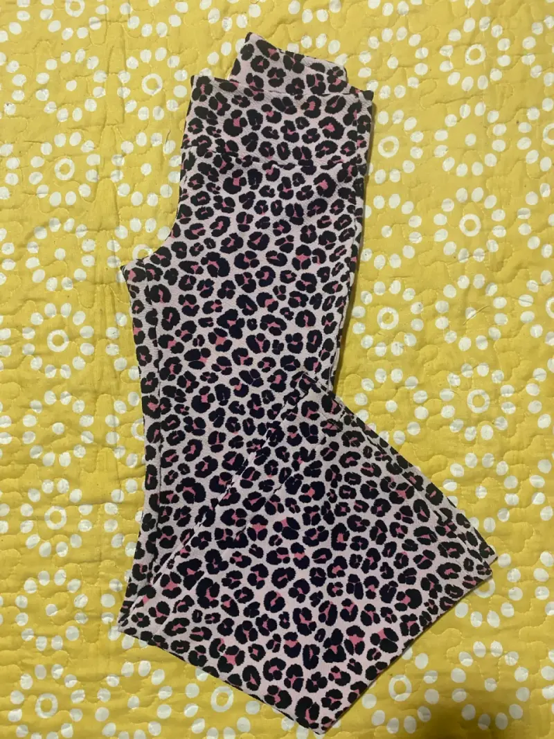 Pack de calzas estampadas para niña talla 10 - 2