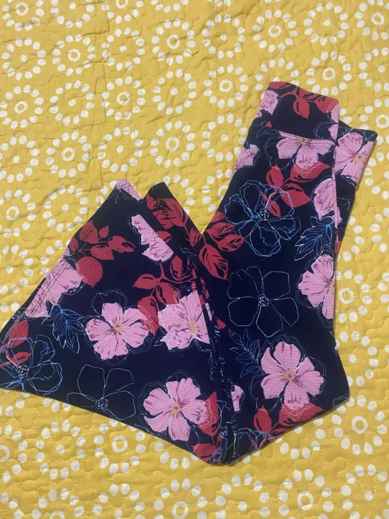 Pack de calzas estampadas para niña talla 10 - 4