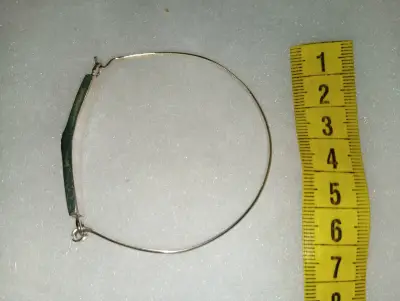 Pulsera de plata con incrustaciones de lapislázuli - miniatura 2