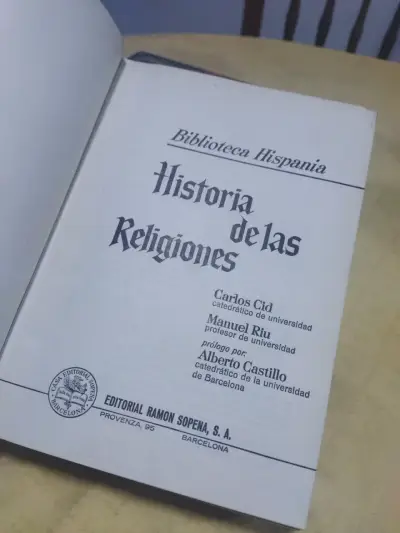 Historia de las Religiones Biblioteca Hispanica - miniatura 3