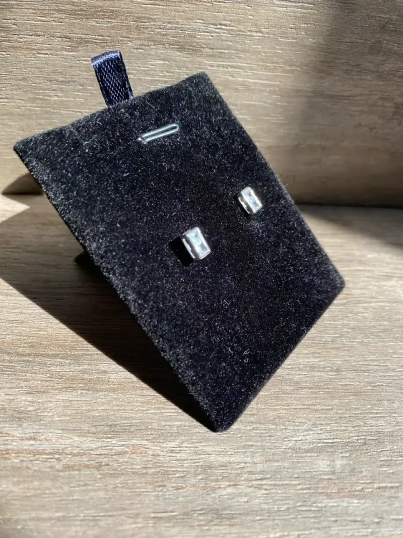 Aro circon baguette 3x7mm - 3