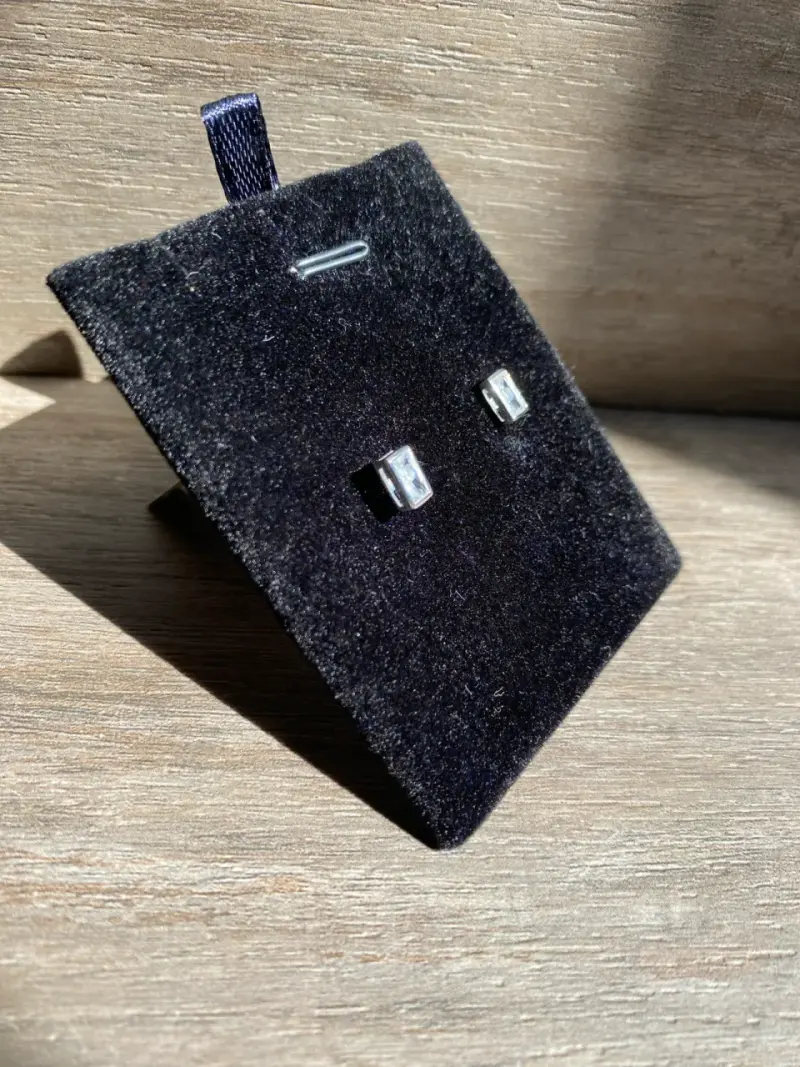 Aro circon baguette 3x7mm - 4