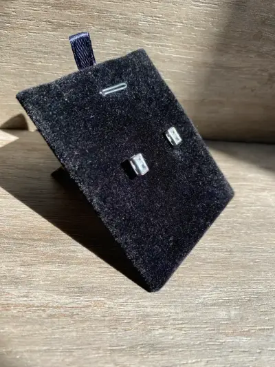 Aro circon baguette 3x7mm - miniatura 4