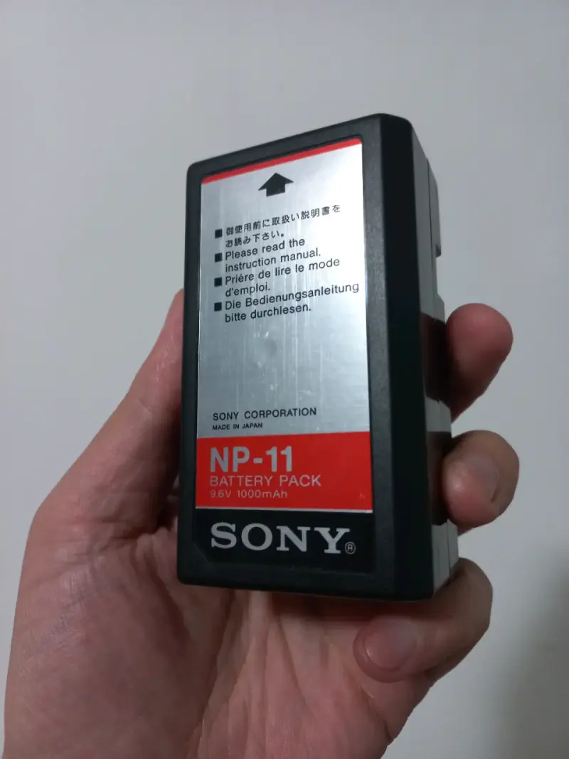 Batería Sony NP-11 9.6V 1000mAh para cámaras - 1