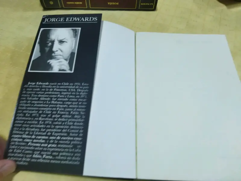 Libro 'Adiós, Poeta...' de Jorge Edwards - 3