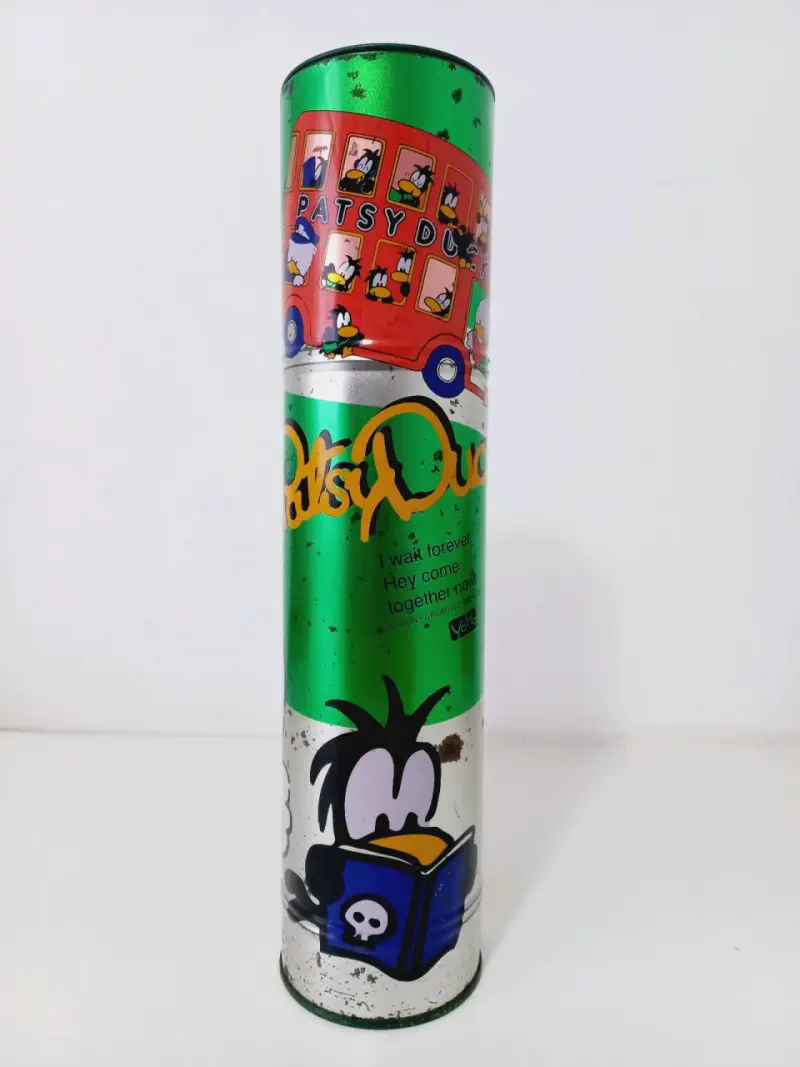 Lata coleccionable Patsy Duck verde - 3