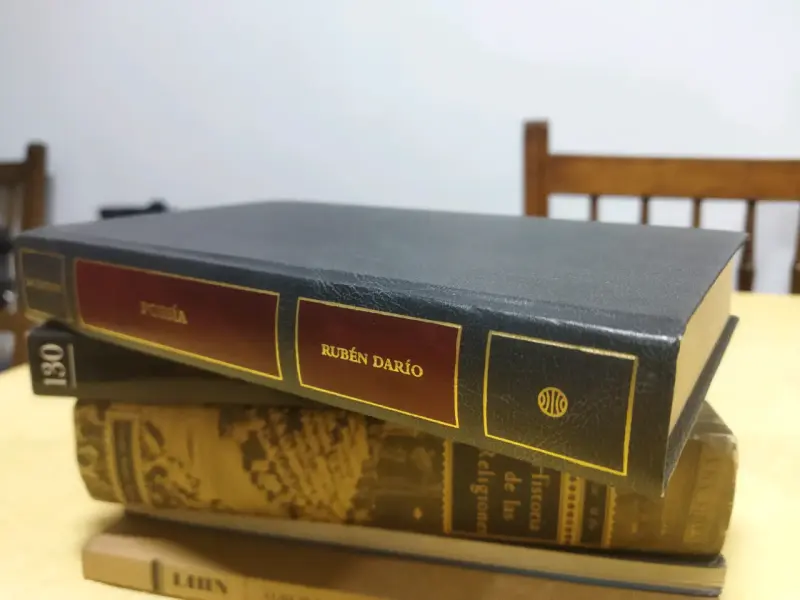 Libro de poesía de Rubén Darío edición especial - 6
