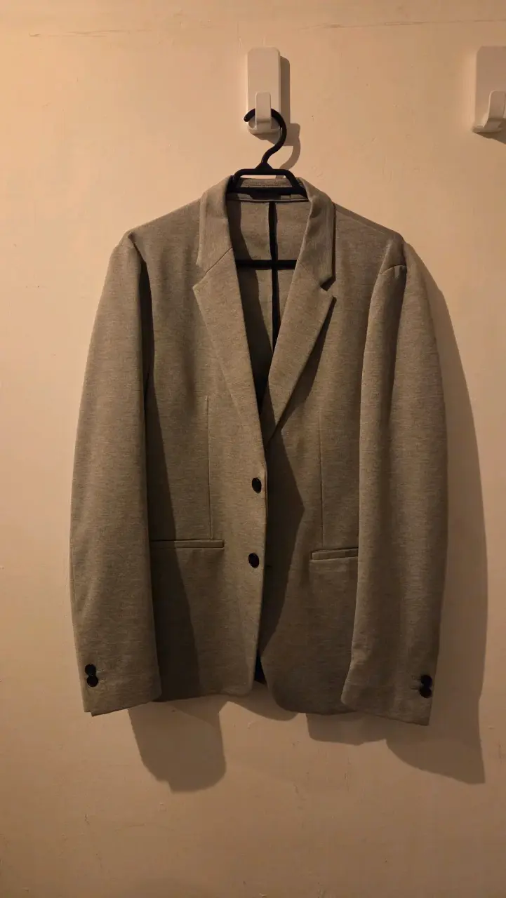 Blazer gris para hombre Zara - 1