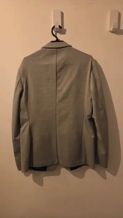 Blazer gris para hombre Zara - miniatura 2