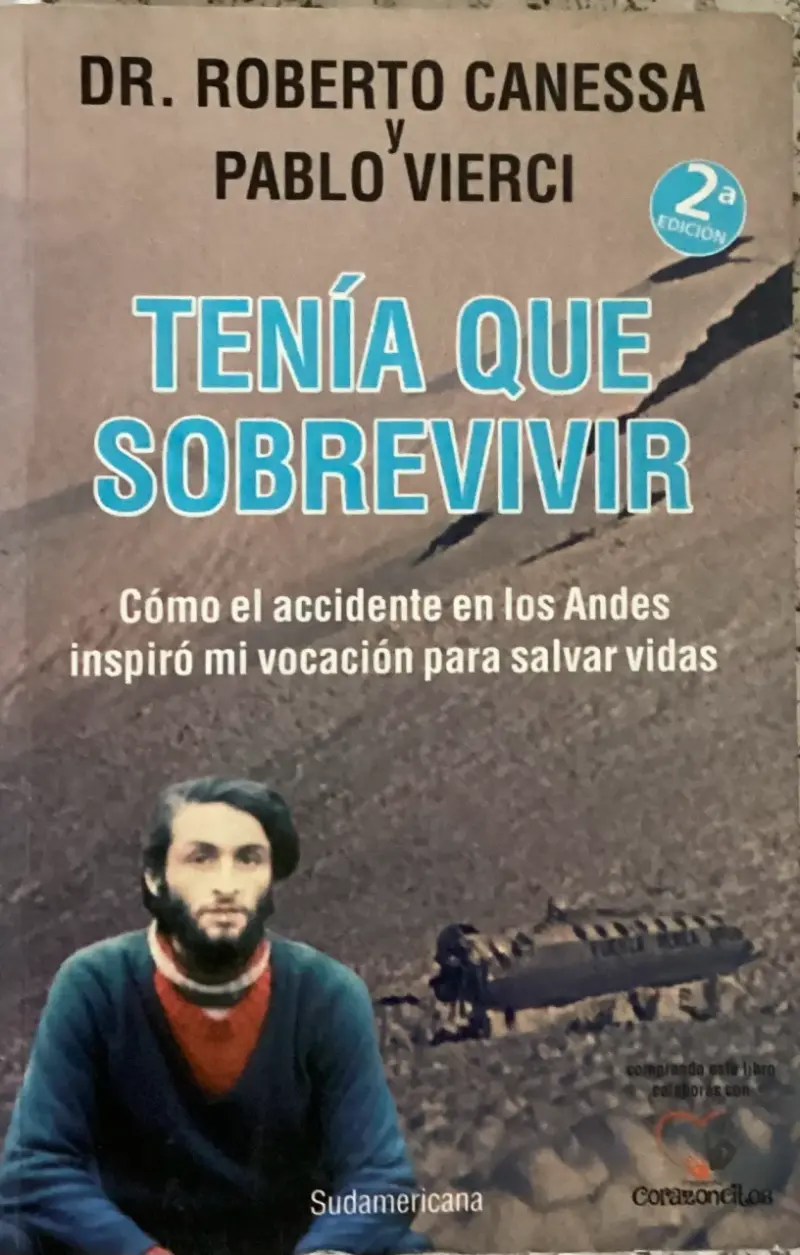 Libro 'Tenía Que Sobrevivir' de Roberto Canessa