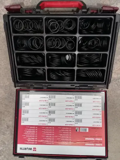 Set de Anillos O-Ring Würth en Caja Organizadora - miniatura 3