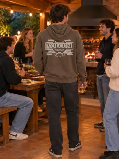 Polerón con capucha Volcom Talla M - miniatura 1