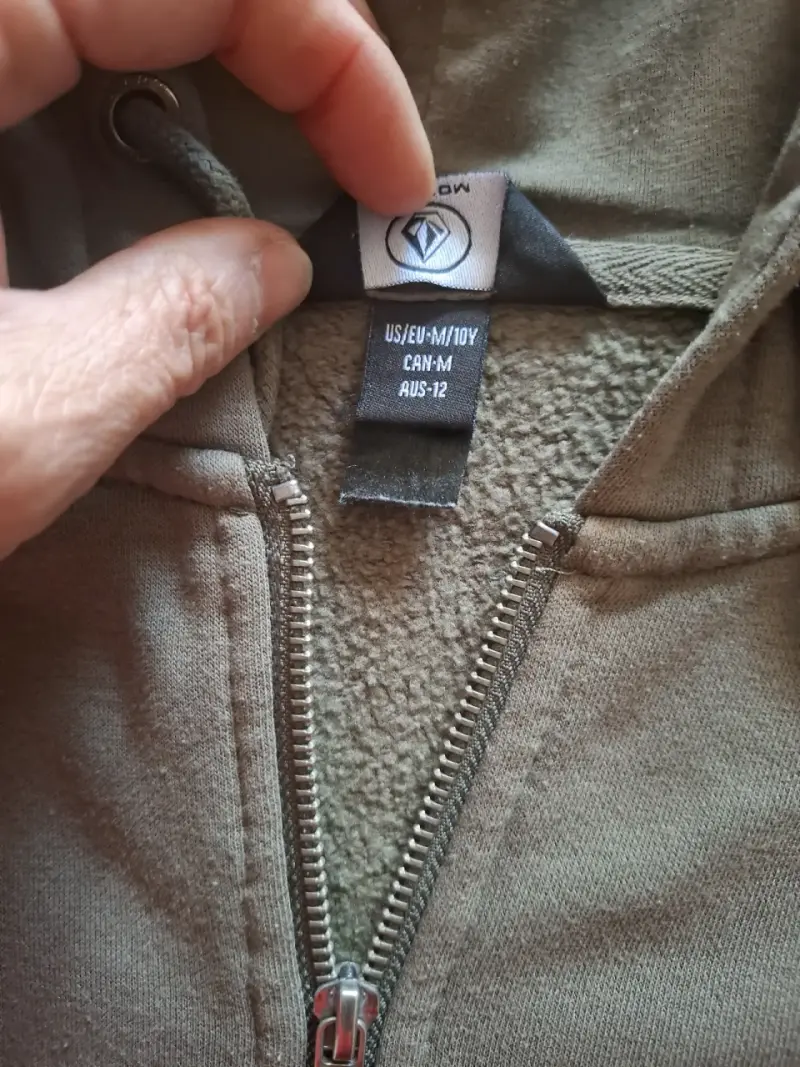 Polerón con capucha Volcom Talla M - 6