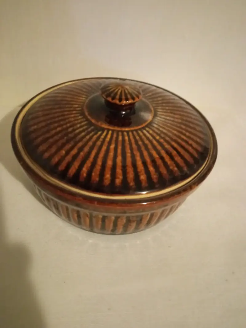 Cazuela de cerámica Lota con tapa - 3