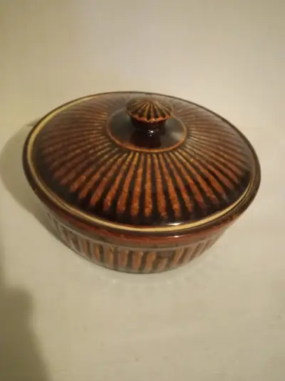 Cazuela de cerámica Lota con tapa - miniatura 5