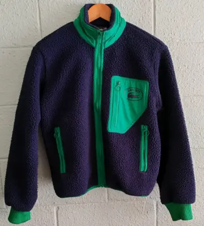 Chaqueta Lacoste azul y verde - miniatura 4