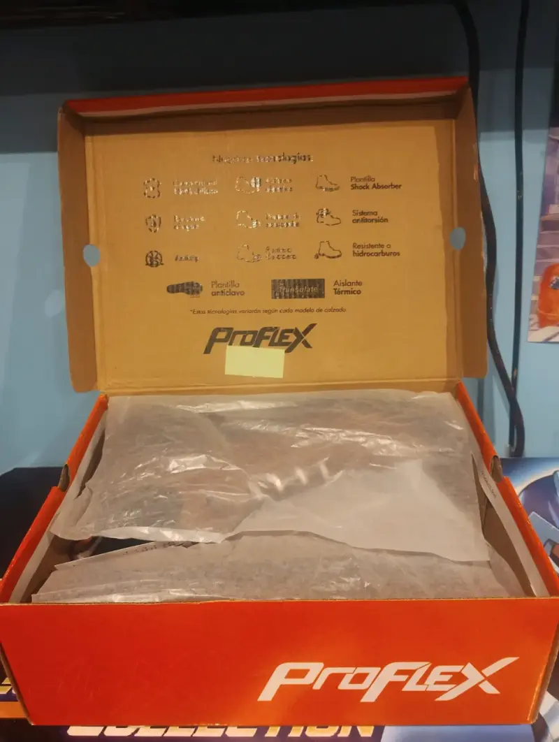Botas de seguridad marrones Proflex con puntera reforzada - 3