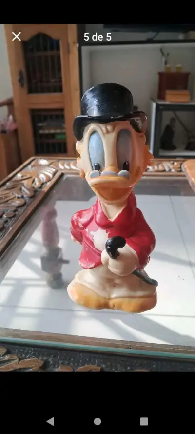 Figura de colección del Tío Rico McPato - miniatura 1