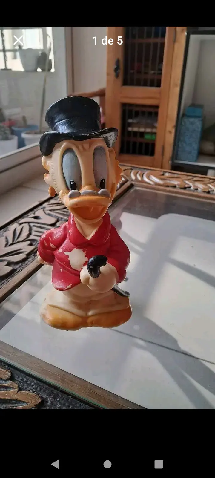 Figura de colección del Tío Rico McPato - 5