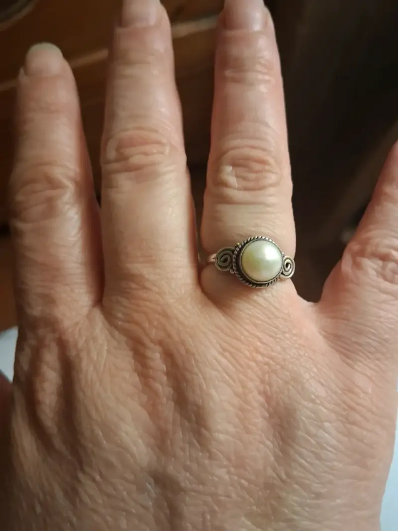 Conjunto de anillos de plata con diseños variados - 2