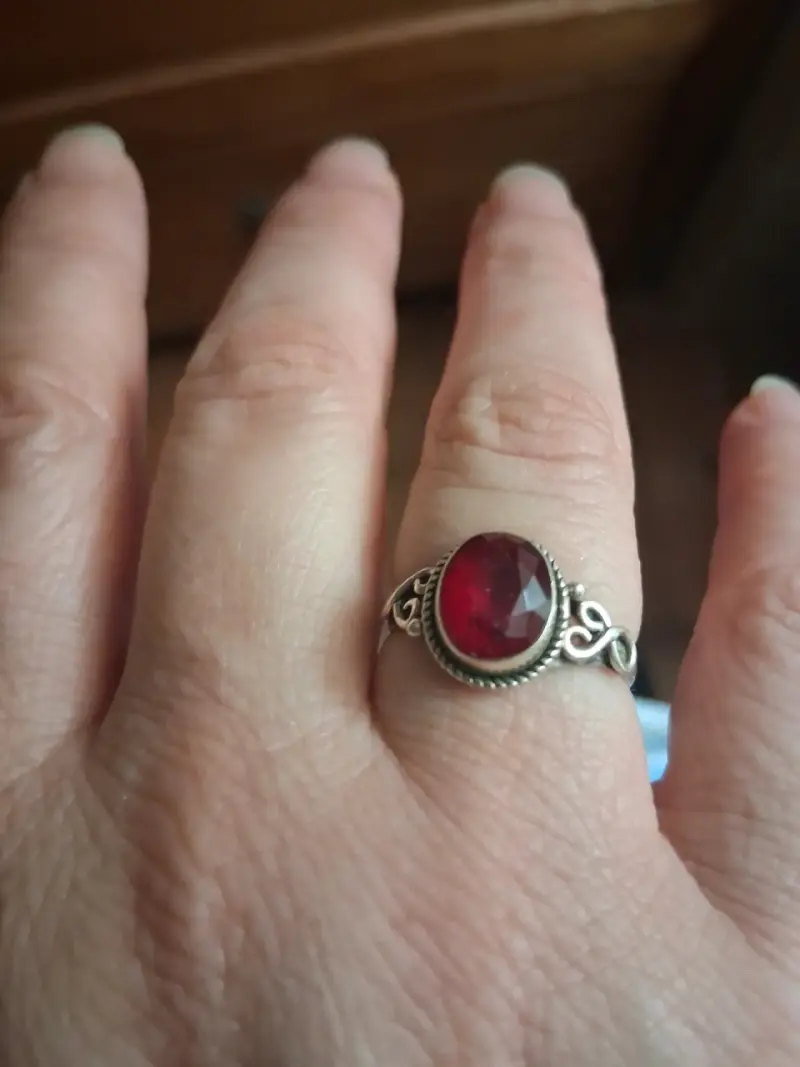 Conjunto de anillos de plata con diseños variados - 4